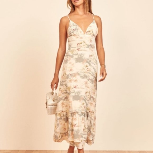 Reformation Chalet Long Beach Dress - Picture 1 of 4